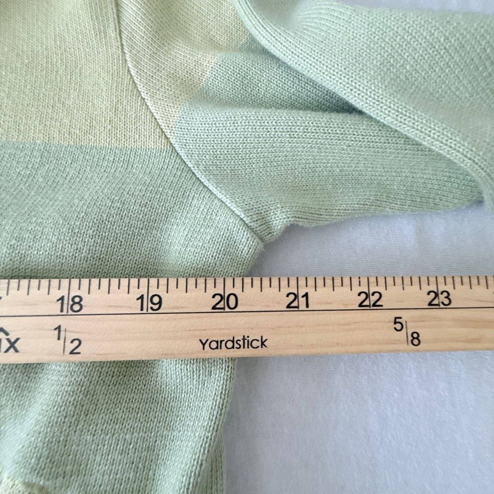 Mondi Womens Vintage Cardigan Size 40 M Seashell Colorblock Coastal Knit Germany - Picture 7 of 9